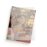 Vellum Quinceanera Invitations with Photo and Crown