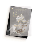 Gold Foil Photo Overlay Wedding Invitation - XOXOKristen