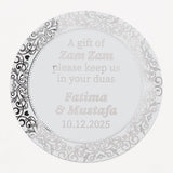 A Gift From Zam Zam Stickers for Wedding Favors - XOXOKristen