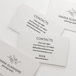 Black and White Small Business Cards - XOXOKristen