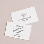 Black and White Small Business Cards - XOXOKristen