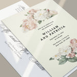Blush Floral Wedding Invitations - XOXOKristen