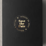 Bold Save the Date Stickers - XOXOKristen