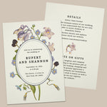 Botanical Wedding Invitations - XOXOKristen