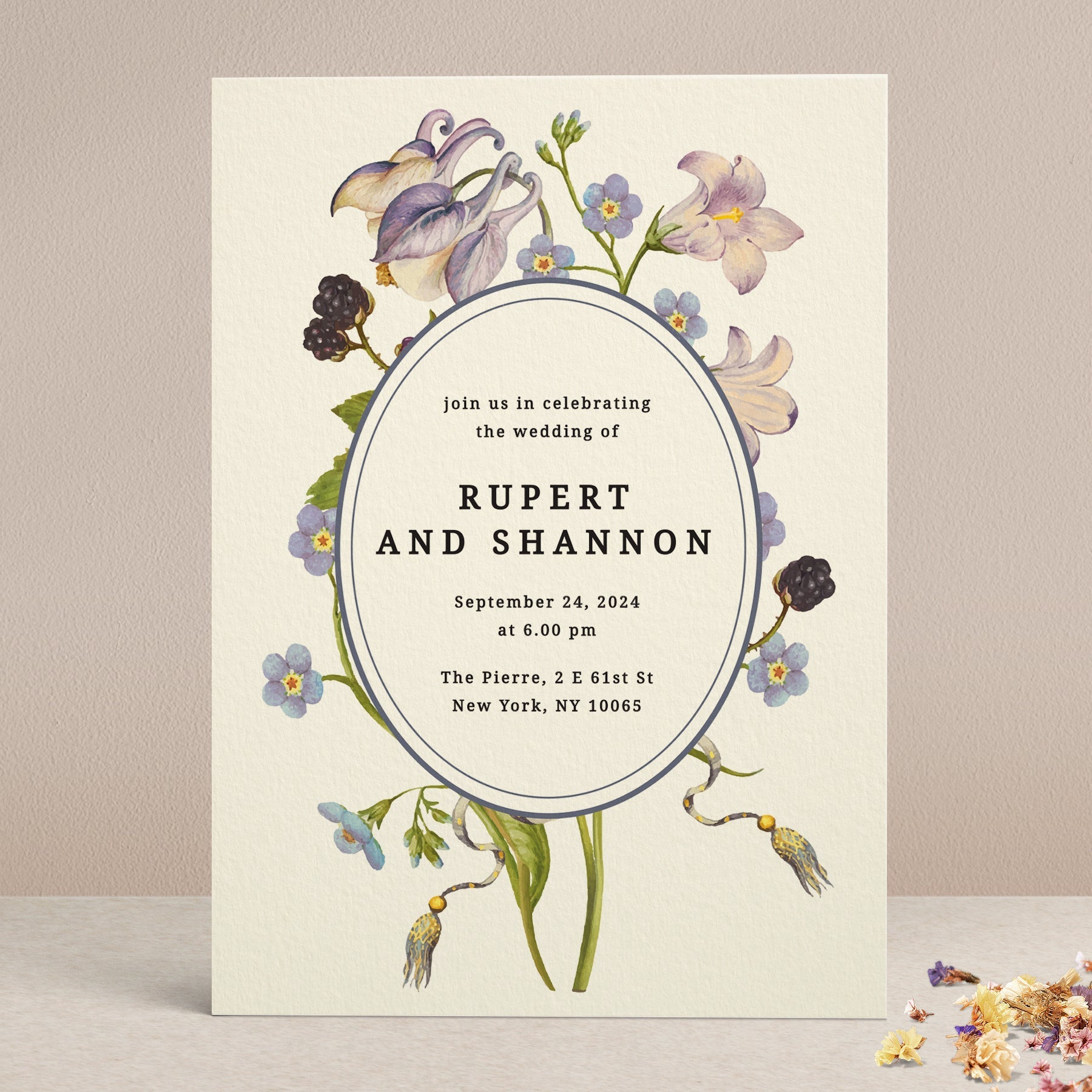 Botanical Wedding Invitations - XOXOKristen