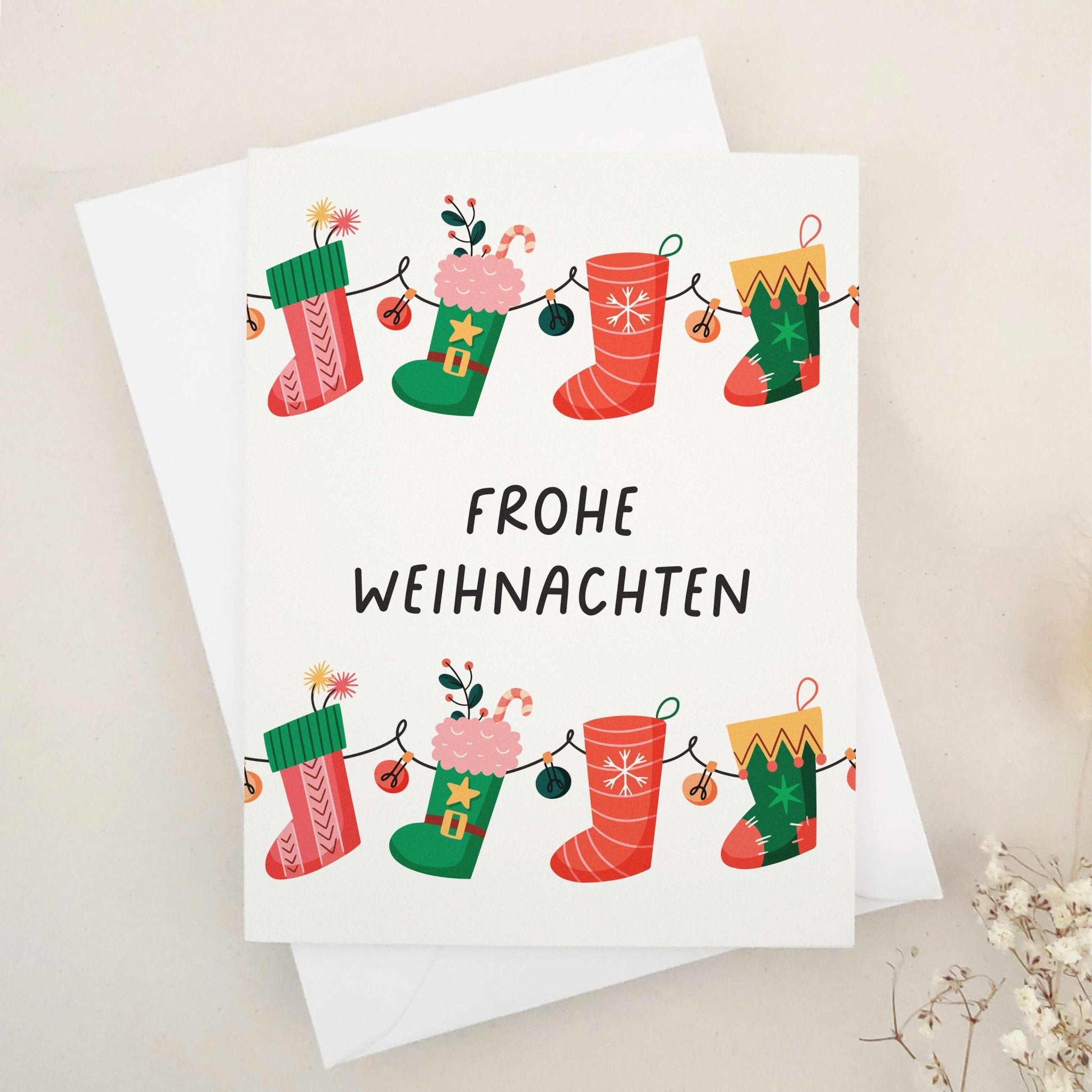 Charming Frohe Weihnachten Card - XOXOKristen