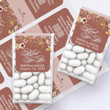 Custom "Mint to Be" Terracotta Wildflowers Tic Tac Labels - XOXOKristen