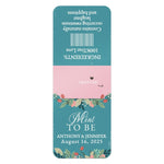 Custom "Mint to Be" Turquoise and Pink Wildflowers Tic Tac - XOXOKristen