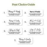 Custom Return Address Label Stickers - XOXOKristen