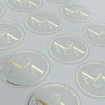 Custom Wedding Invitation Stickers - XOXOKristen
