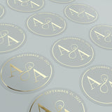 Custom Wedding Invitation Stickers - XOXOKristen