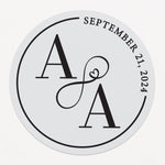Custom Wedding Invitation Stickers - XOXOKristen