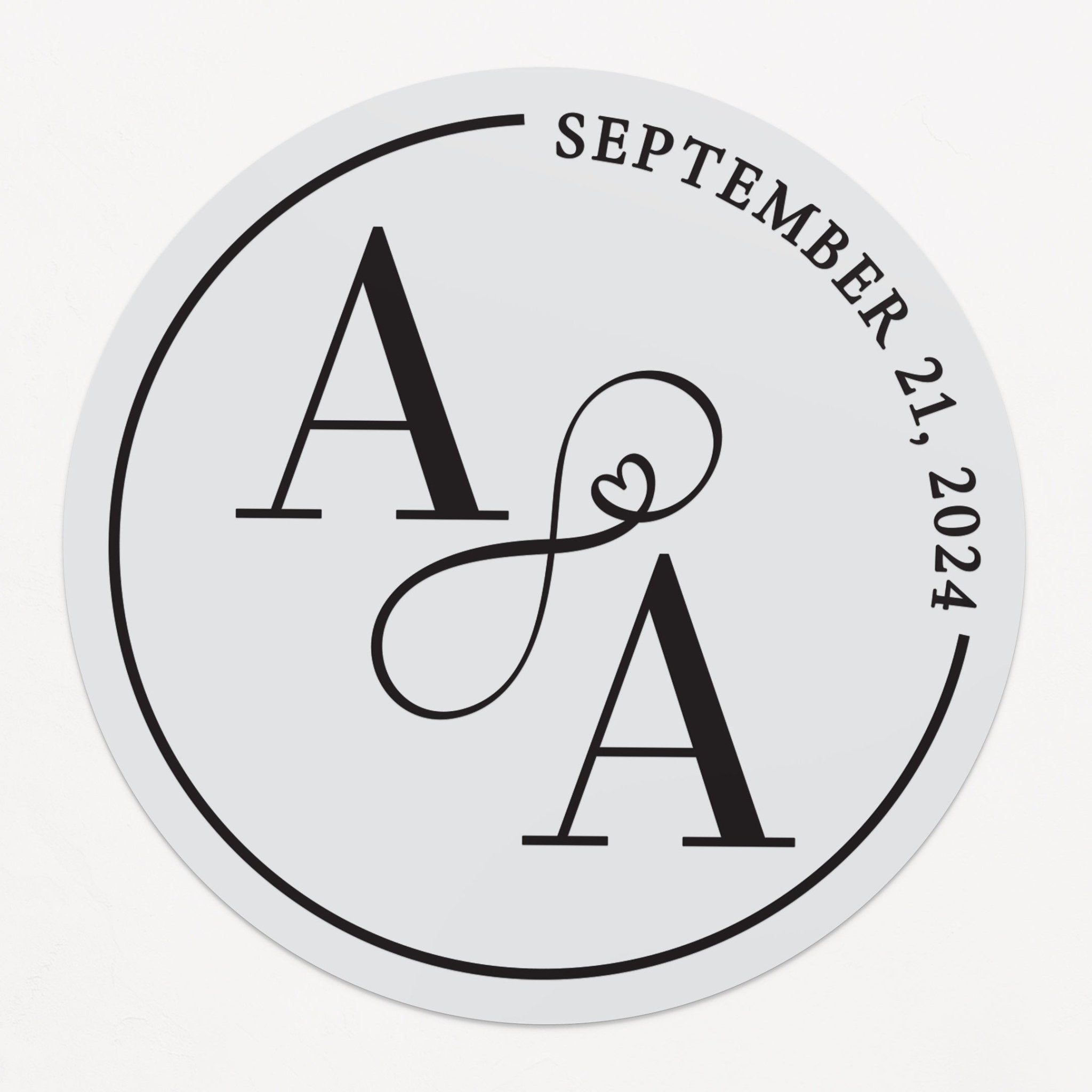 Custom Wedding Invitation Stickers - XOXOKristen