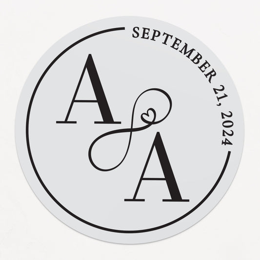 Custom Wedding Invitation Stickers - XOXOKristen