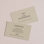 Elegant Business Cards - XOXOKristen