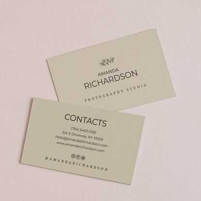 Elegant Business Cards - XOXOKristen