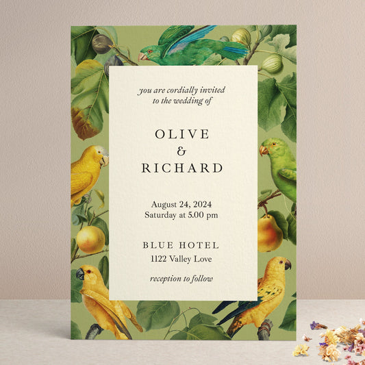 Exotic Wedding Invitations - XOXOKristen