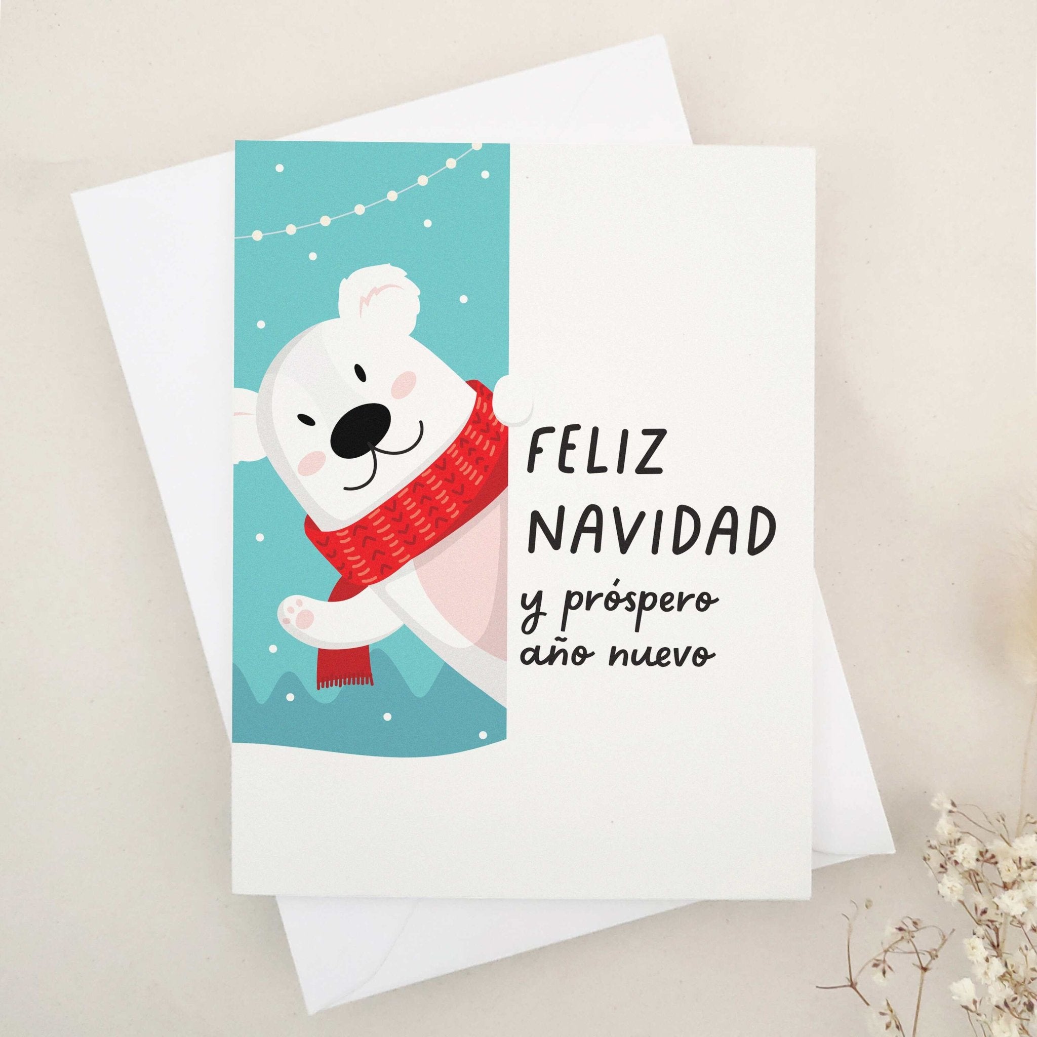 Feliz Navidad & Año Nuevo Card - XOXOKristen