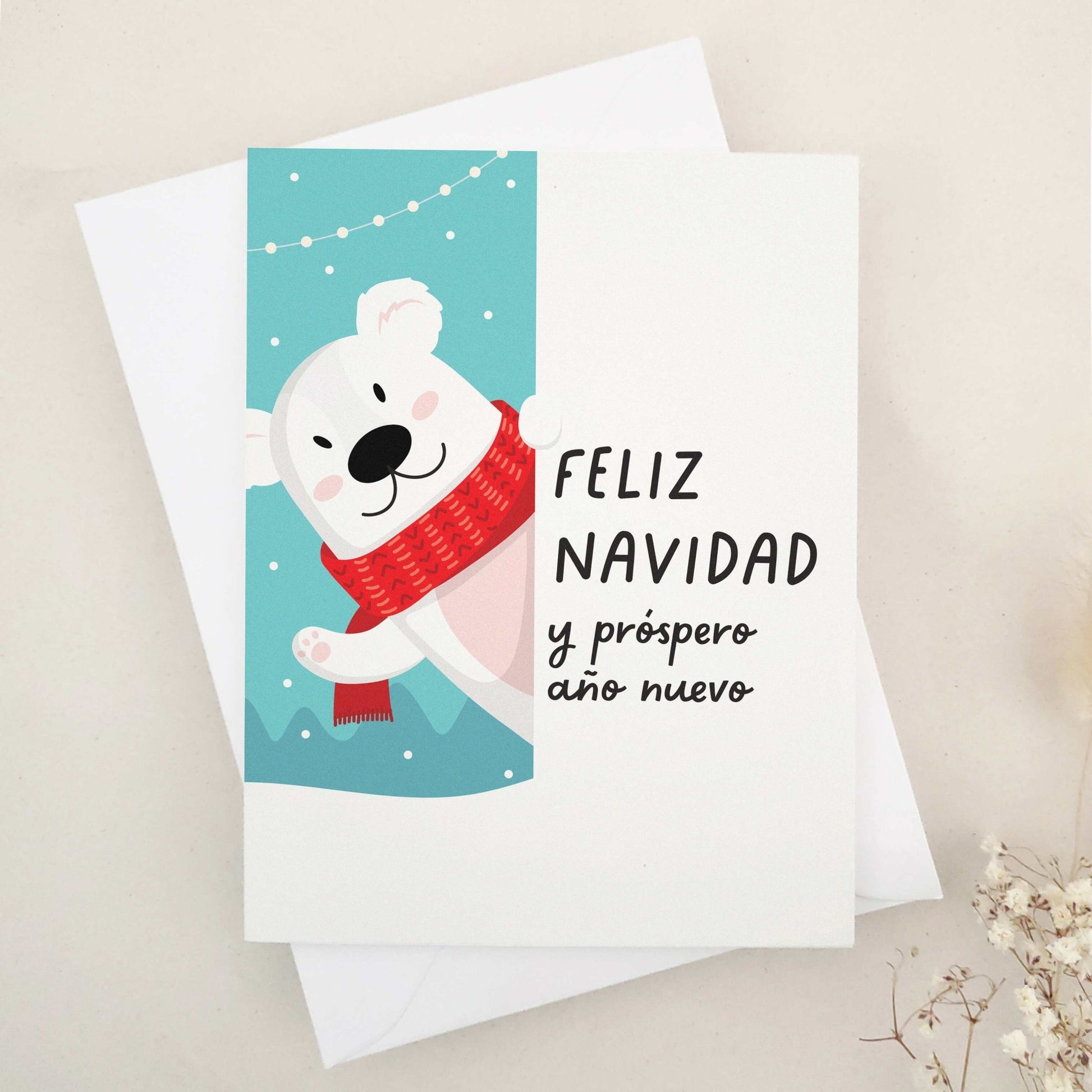 Feliz Navidad & Año Nuevo Card - XOXOKristen