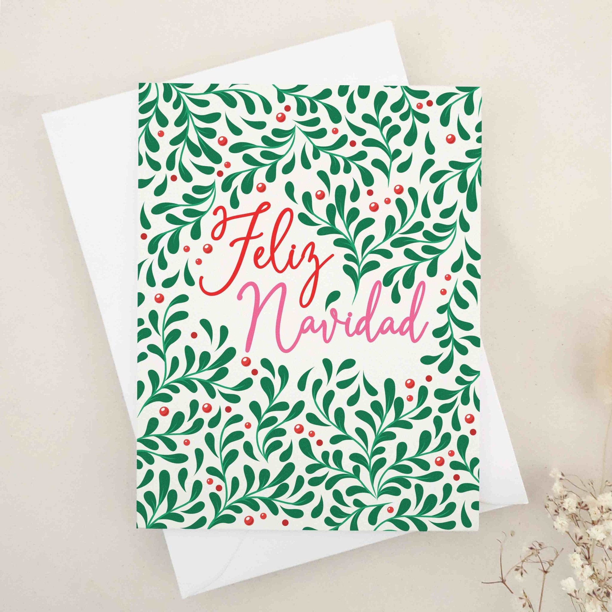 Feliz Navidad Card - XOXOKristen