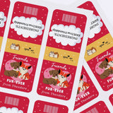 Friends Fur - ever Kids Valentine's Day Stickers for Tic Tacs - XOXOKristen