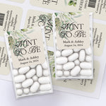 Green Fairy Tale Mint to Be Wedding Favor Stickers - XOXOKristen
