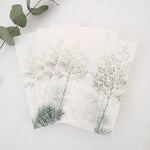 Greenery Vellum Jacket for Wedding Invitations - XOXOKristen