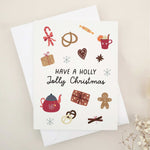 Have a Holly Jolly Christmas Card - XOXOKristen