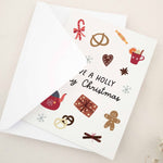 Have a Holly Jolly Christmas Card - XOXOKristen