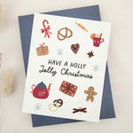 Have a Holly Jolly Christmas Card - XOXOKristen