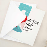 Joyeux Noël & Bonne Année Card - XOXOKristen