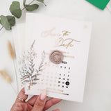 Lavender Vellum Jacket for Wedding Invitations - XOXOKristen