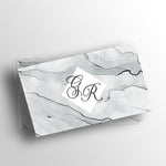 Marble Wedding Website Card with QR Code - XOXOKristen
