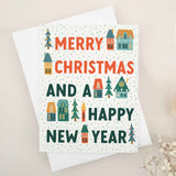 Merry Christmas and Happy New Year Card - XOXOKristen