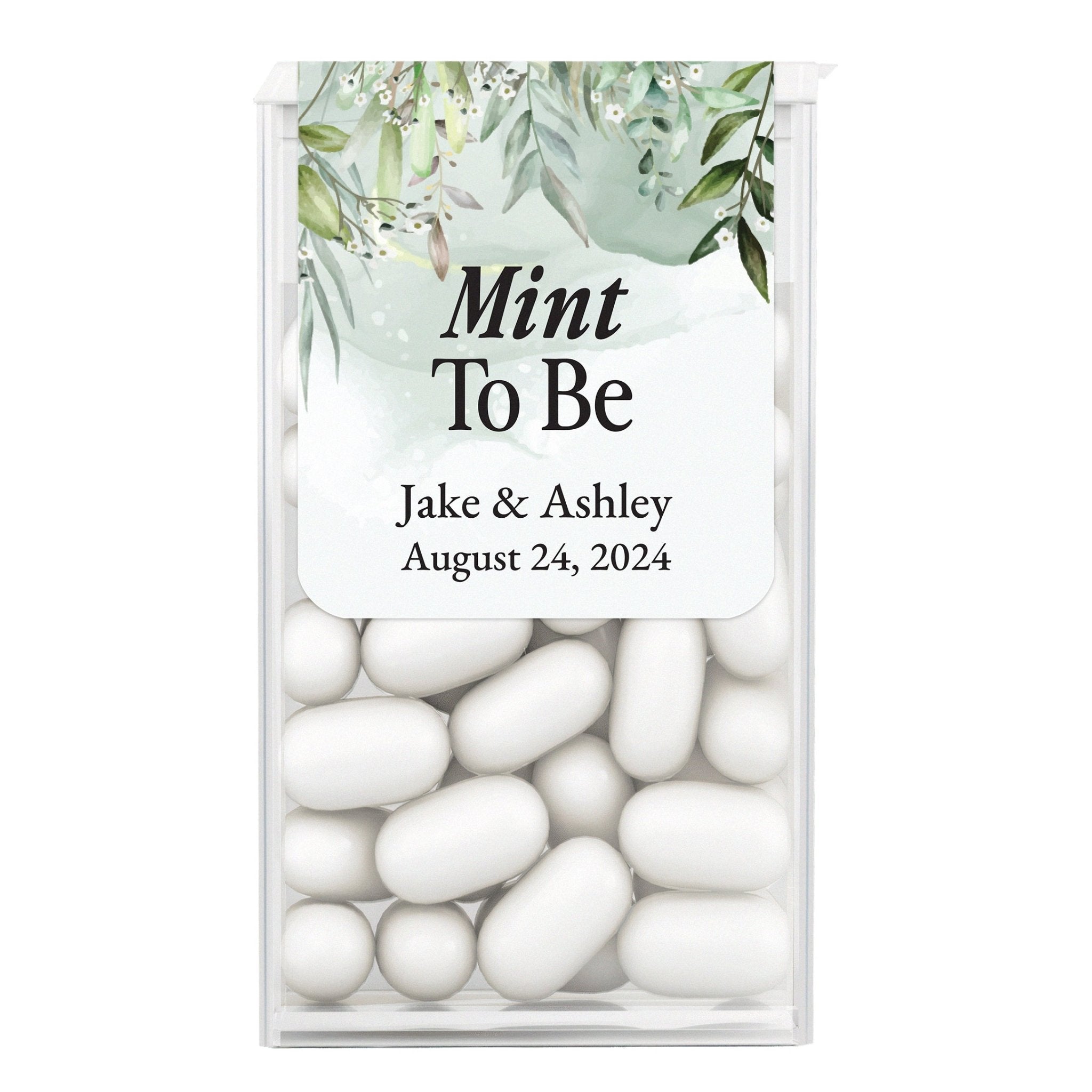 Mint to Be Wedding Favor Stickers for Tic Tac Boxes - XOXOKristen