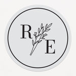 Monogram Envelope Seals for Wedding Invitations - XOXOKristen