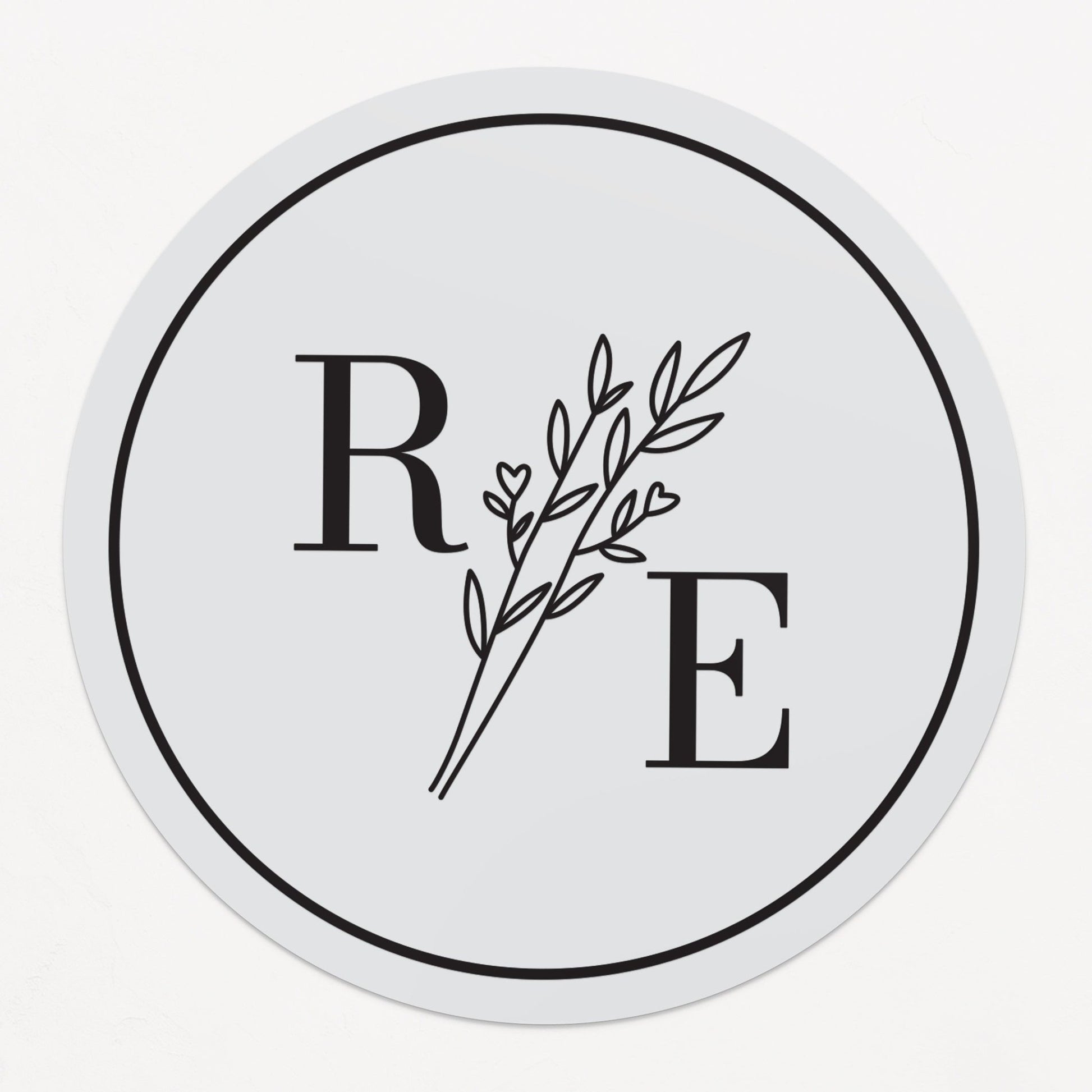 Monogram Envelope Seals for Wedding Invitations - XOXOKristen