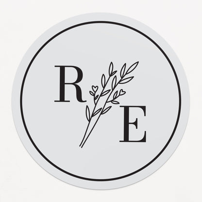 Monogram Envelope Seals for Wedding Invitations - XOXOKristen