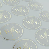 Monogram Envelope Seals for Wedding Invitations - XOXOKristen