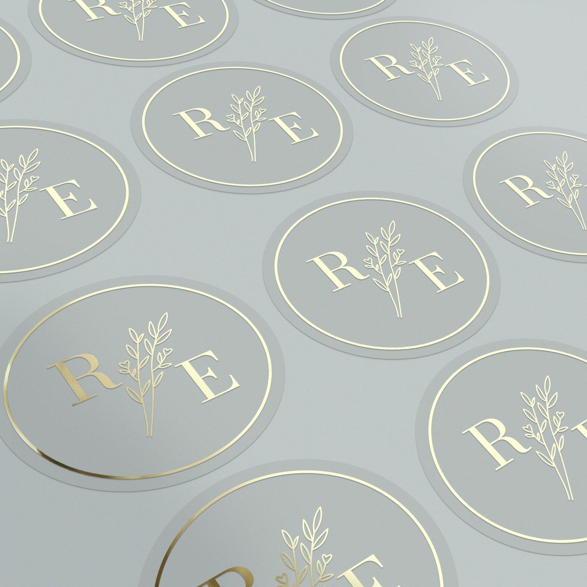 Monogram Envelope Seals for Wedding Invitations - XOXOKristen