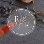 Monogram Envelope Seals for Wedding Invitations - XOXOKristen