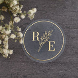 Monogram Envelope Seals for Wedding Invitations - XOXOKristen