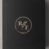 Monograms and Floral Branch Envelope Seals - XOXOKristen