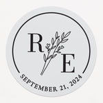 Monograms and Floral Branch Envelope Seals - XOXOKristen