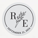 Monograms and Floral Branch Envelope Seals - XOXOKristen