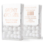 Personalized Gold Foiled Wedding Favors Labels for Freshmints - XOXOKristen