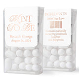 Personalized Gold Foiled Wedding Favors Labels for Freshmints - XOXOKristen