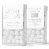 Personalized Gold Foiled Wedding Favors Labels for Freshmints - XOXOKristen