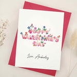 Personalized Happy Valentine's Day Card - XOXOKristen