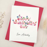 Personalized Happy Valentine's Day Card - XOXOKristen
